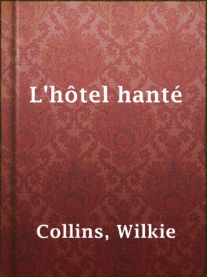 cover image of L'hôtel hanté